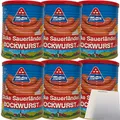 Produktbild: Metten Dicke Sauerländer Bockwurst 5x80g 6er Pack (6x400g Dose) + usy Block