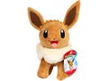 Produktbild: JAZWARES Pokémon - Evoli - 20 cm Plüschfigur Polyesterfasern
