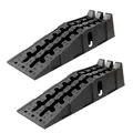 Produktbild: Auffahrrampe Auffahrkeil Autorampe 90x30x21,5 cm 5 t Traglast stapelbar WOMO 2x