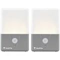 Produktbild: Varta 16634101402 Motion Sensor Outdoor Light Twin LED Camping-Leuchte 40 lm batteriebetrieben 60 g Grau