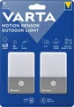 Produktbild: Varta Taschenlampe LED Motion Sensor Outdoor Light Doppelpack inkl. 3x AAA 16634