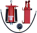 Produktbild: Carmax Werkstattpresse Satz 50T Hydraulikpumpe Doppelantrieb Hydraulikzylinder Manometer
