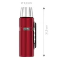 Produktbild: THERMOS Isolierflasche Stainless King 1,2 l rot