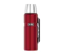 Produktbild: Thermos 4003.248.120 Isolierflasche Stainless King, 1,2 L, Edelstahl, Cranberry