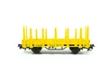 Produktbild: Güterwagen Rungenwagen Start up gelb, aus Märklin 29188 H0 neu