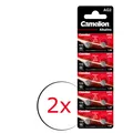 Produktbild: 2x 10er Camelion AG2 196 396 397 SR726 LR726 Knopfzelle 1,5V 10 Stück Batterien