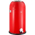 Produktbild: Wesco Mülleimer Kickmaster, rot, aus Metall, 33 Liter