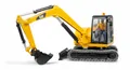 Produktbild: Caterpillar Bagger mit Figur BRUDER 02466 Profi Serie 1:16