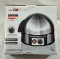 Produktbild: Clatronic EK 3321 Eierkocher mit Härtegradeinstellung (7 Eier), inox, NEU OVP