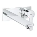 Produktbild: Lineare 2-Loch Waschtischbatterie Ausladung 207mm chrom