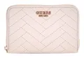 Produktbild: GUESS Anning SLG Medium Zip Around Wallet Geldbörse Stone hellgrau Neu