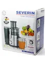 Produktbild: SEVERIN ES 3570 - saftpresser - rustfrit stål/sort