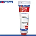 Produktbild: Baufan 250 ml Direkt Weiss Ausbesserungsfarbe mit Auftragsbürste