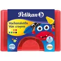 Produktbild: Pelikan Wachsmaler dick 665/8, rund, wasserfest