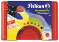 Produktbild: Pelikan Bastelfilz Wachsmalstifte rund (ohne Schiebehülse) wasserfest 8 Farben