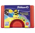 Produktbild: Pelikan Wachsmalstift Wachsfarbstift Rund 665-8 8Er Wasserfest Rot 723148