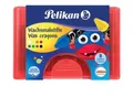 Produktbild: Pelikan 720748 Wachsmalstift 665/8, rund, 8 Farben, Box mit 8 Stück + 1 Schaber