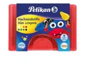 Produktbild: Pelikan Wachsmalstifte 665/8, 8 Stück in roter Box, rund