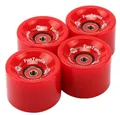 Produktbild: FunTomia Longboard FunTomia 4x Longboard Rollen 70x51mm 80A / 86A inkl. Mach1® Kugellager