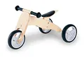 Produktbild: Pinolino Mini-Laufdreirad Charlie, aus Holz, 4-fach umbaubar, Sattel 6-fach höhenverstellbar, für Kinder ab 1,5 Jahren, natur