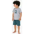 Produktbild: Schiesser Pyjama Nightwear (2 tlg) Schlafanzug, Pyjama Set, Nachtwäsche bunt|grau 98 EU