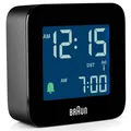 Produktbild: Braun BC08B-DCF Funkwecker schwarz Digitaler Wecker mit LCD Display