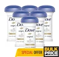 Produktbild: Dove Original Cream Stick Deodorant 48 Stunden Schweiß Geruchsschutz 50ml 6er...