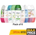 Produktbild: Taube gemischtes Set Variety Pack verschiedene Frauen Roll-On Deodorant frisc...