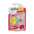 Produktbild: Pokémon PKW3576 - Battle Figure Pack - Ninjask & Pikachu, offizielle detaillierte Figuren, je 5 cm