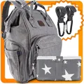 Produktbild: Baby Wickelrucksack Set - Wickeltasche Windelrucksack Babytasche Babyrucksack