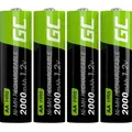 Produktbild: Green Cell - HR6 Mignon (AA)-Akku NiMH 2000 mAh 1.2 v 4 St.
