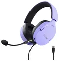 Produktbild: Trust GXT490 Fayzo Ohraufliegender Kopfhörer Kabelgebunden  Schwarz, Violett