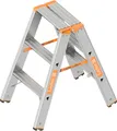 Produktbild: Layher Stufenstehleiter TOPIC 1043 2 x 3 Stufen