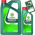 Produktbild: Castrol Motoröl 10W-40 Magnatec A/B 6L VW 50101 50500 MB 229.3 Fiat API SP
