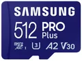 Produktbild: SAMSUNG MicroSDXC-Speicherkarte PRO Plus (2023) 512GB inkl. Adapter MB-MD512SA/EU