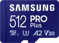 Produktbild: Samsung PRO Plus R180/W130 microSDXC 512GB Kit - MB-MD512SA/EU