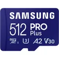 Produktbild: 512GB Samsung SDXC PRO Plus (2023)(CL10) retail