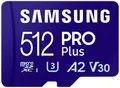 Produktbild: Samsung PRO Plus microSDXC-Karte 512GB A2 Application Performance Class, v30 Video Speed Class, UHS-I inkl. SD-Adapter