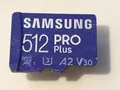 Produktbild: DEFEKT! Samsung PRO Plus microSD 512GB, UHS-I U3, 4K, 180/130 MB/s
