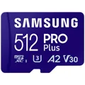 Produktbild: Samsung PRO Plus microSDXC-Karte 512 GB A2 Application Performance Class, v30