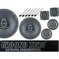 Produktbild: Ground Zero passend für VW Bus T4 1990-2003 Lautsprecher 3Wege Komplett Set Tür vorne hinten