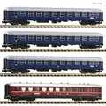 Produktbild: Fleischmann 881910 N 4er-Set Personenwagen Fernzug â€žHans Sachsâ€œ der DB