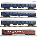 Produktbild: Fleischmann N 881910 Schnellzugwagen-Set F 38 