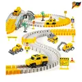 Produktbild: Kinderbaukasten Rennspielzeug Flexbahn 6 Fahrzeuge 260 Stück