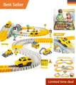 Produktbild: Kreatives Spielzeugset: 260-teiliges Autorennbahn Set mit 6 Fahrzeugen für Kids