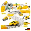 Produktbild: 260 Stück Autorennbahn Rennbahn 6 Fahrzeuge Bagger Spielzeug für Kinder