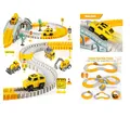 Produktbild: Kizplays 260pcs Autorennbahn Rennbahn 6 Cars Bagger Spielzeug