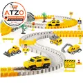 Produktbild: Kizplays 260pcs Autorennbahn Rennbahn 6 Cars Bagger Spielzeug