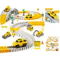 Produktbild: Kizplays 260pcs Bahnset 6 Fahrzeuge Bauzauber Spielzeug Kinder 3