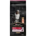 Produktbild: Purina Pro Plan Medium Adult Sensitive Skin Optiderma, Lachs und Reis 14 kg + Überraschung für den Hund